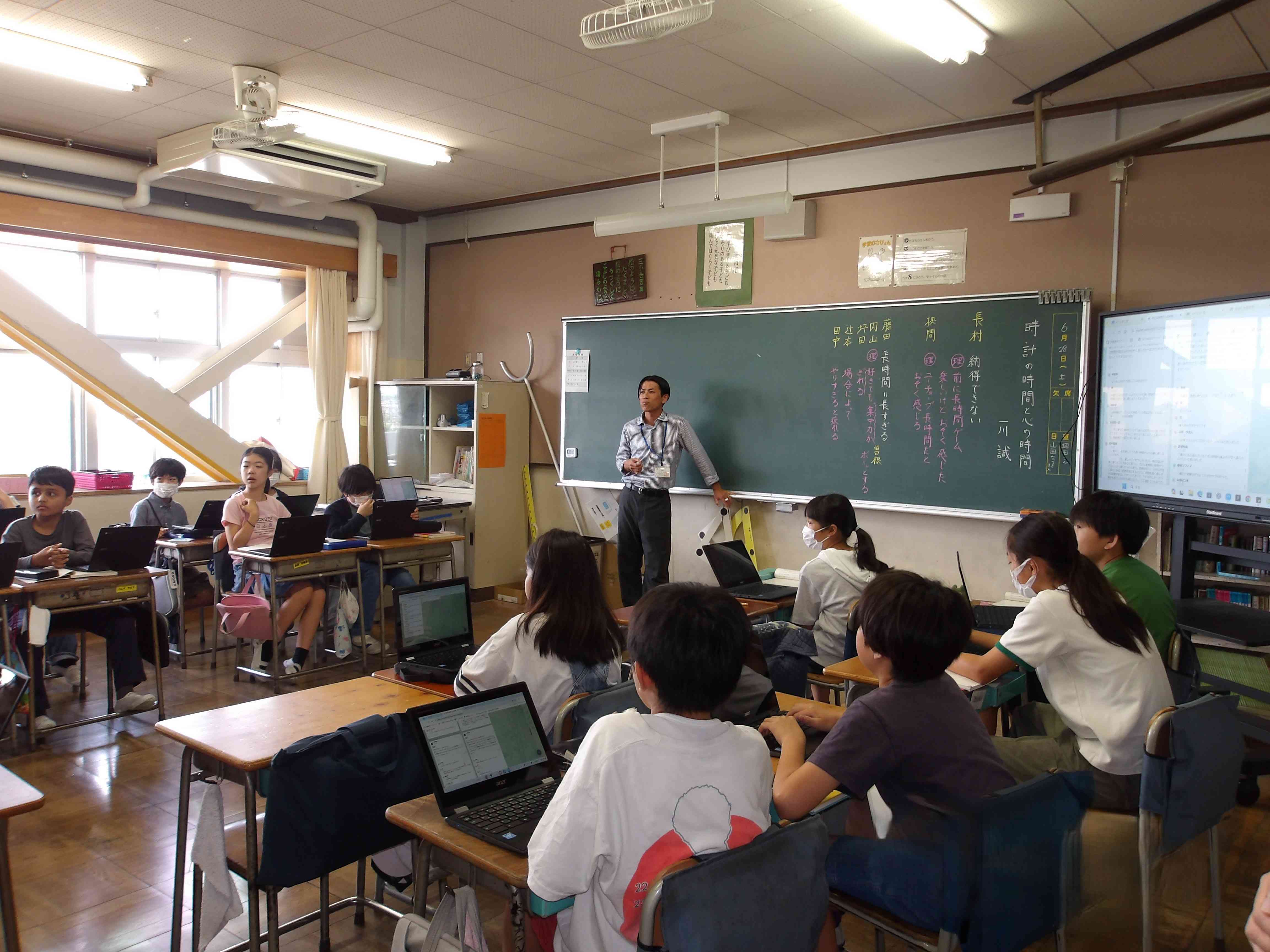 ６の１学校公開