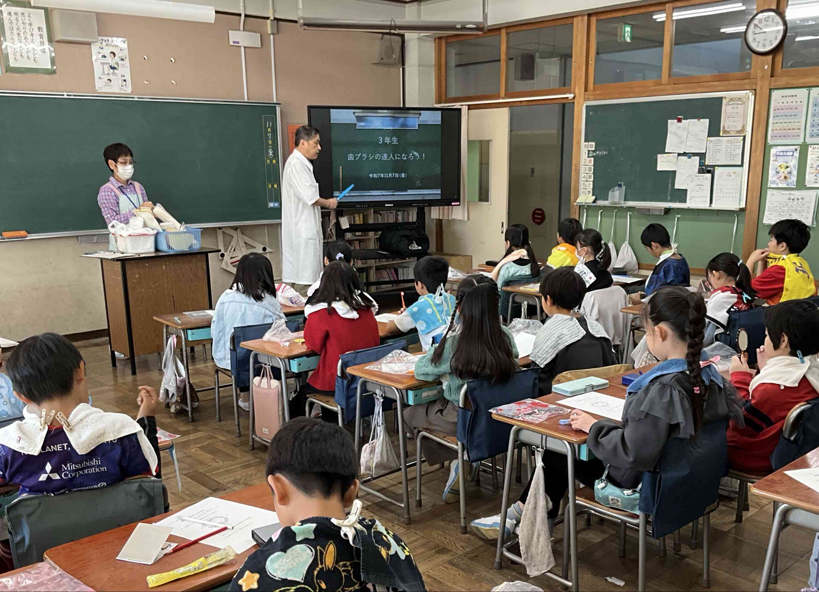 3年生「歯みがき指導」①